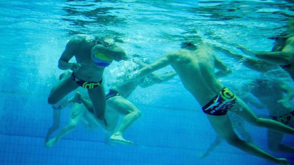 Piscina de waterpolo.