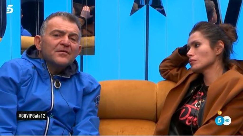 Miriam y Koala durante el programa de 'GH VIP'.