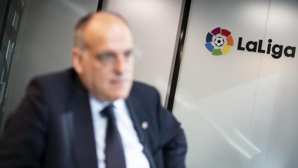 Javier Tebas, presidente de LaLiga