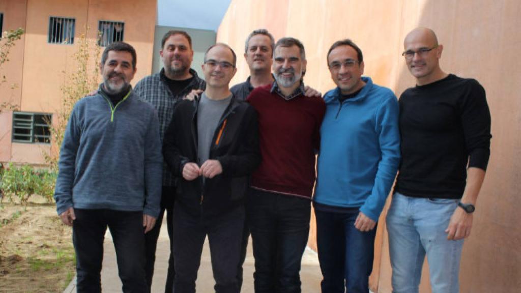 Líderes independentistas de Lledoners