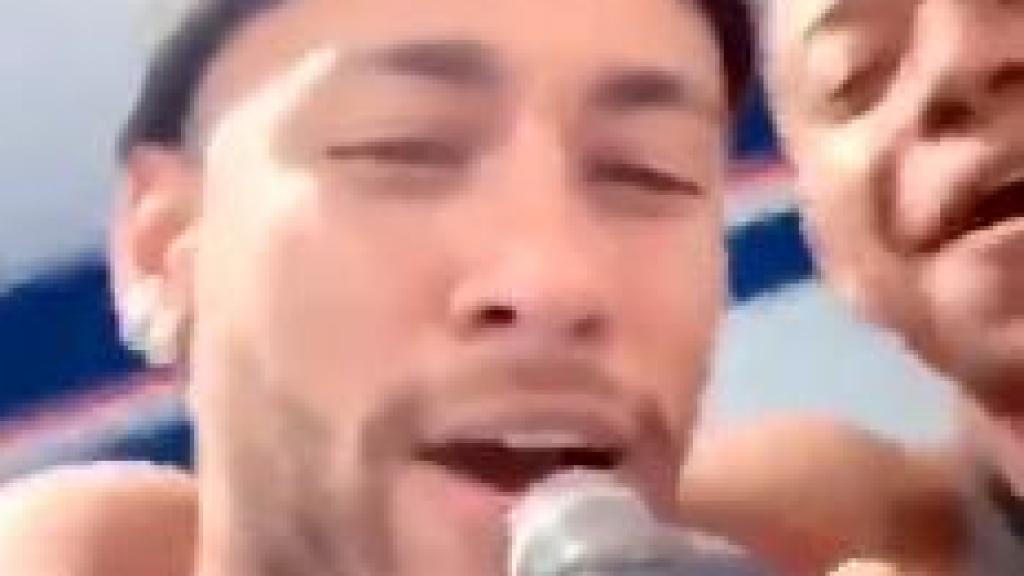 Neymar y Mbappé, jugadores del PSG.