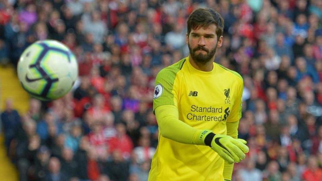 Alisson Becker, jugador del Liverpool