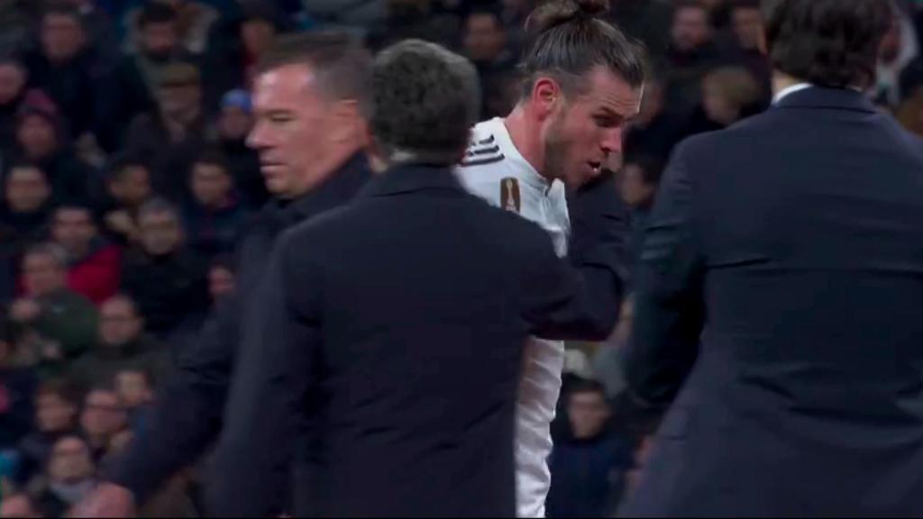 Gareth Bale, sustituido ante el Valencia