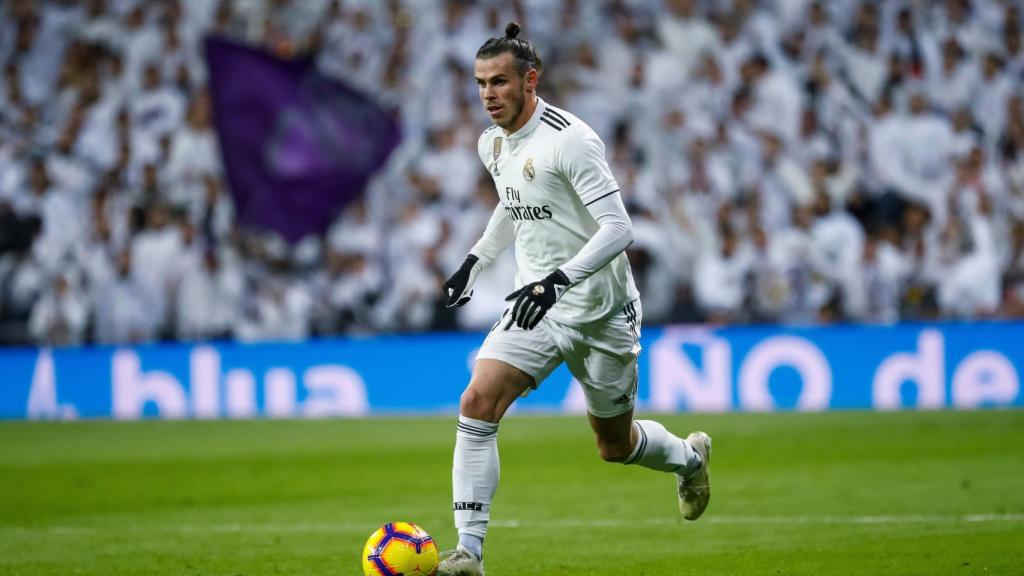 Gareth Bale, en un partido del Real Madrid
