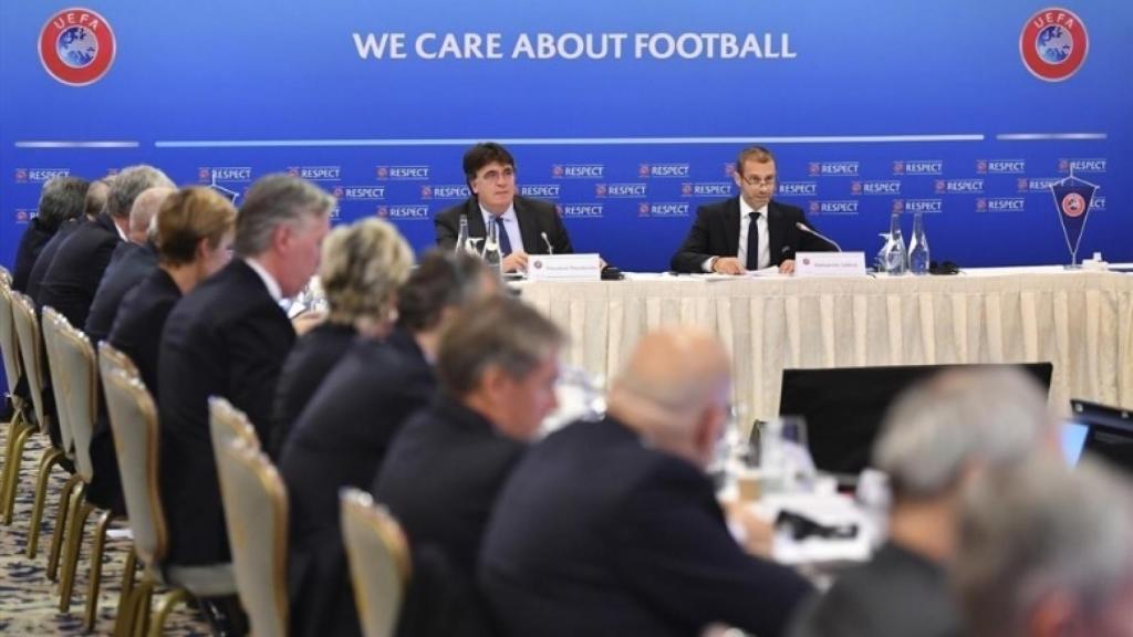 Comité Ejecutivo de la UEFA. Foto: uefa.com