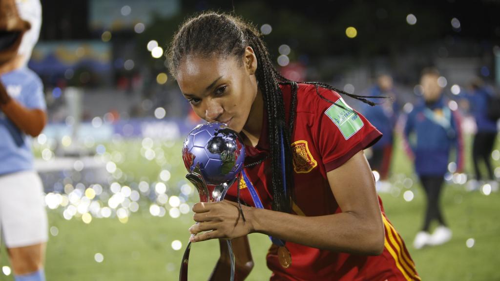 Salma Paralluelo, campeona del Mundo sub17