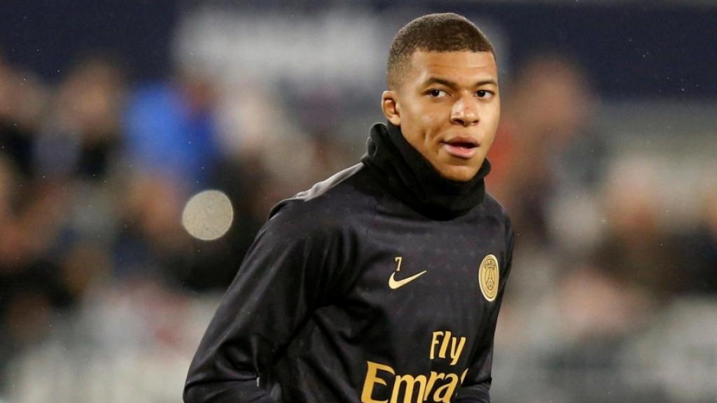 Mbappé calienta con el PSG