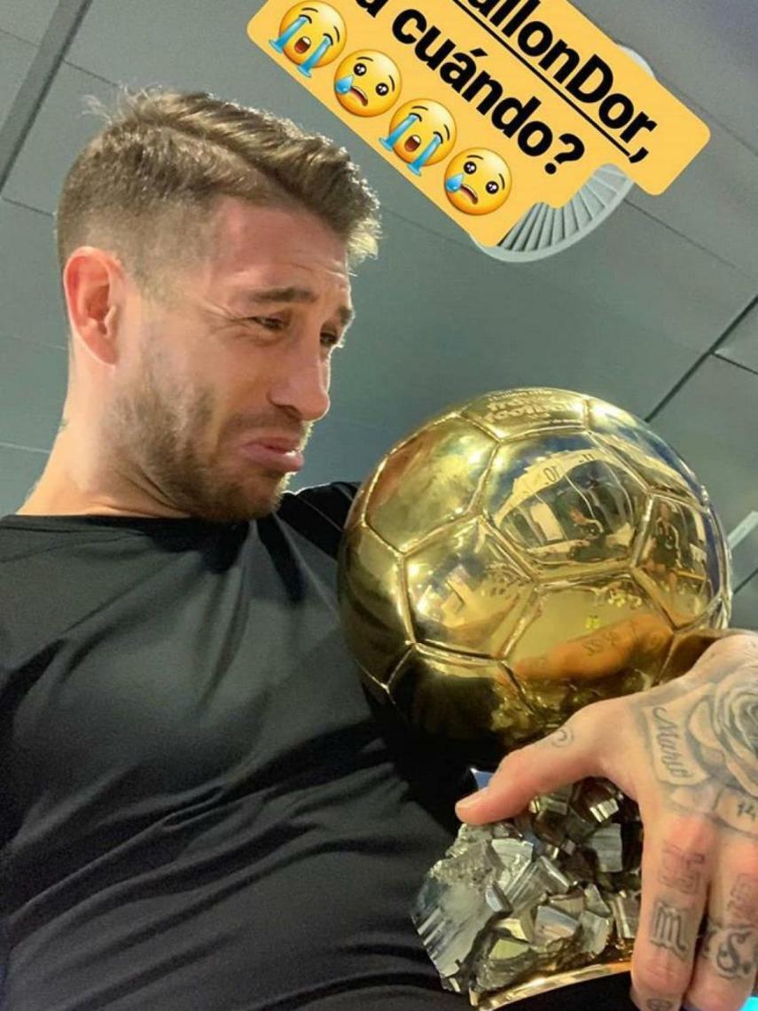 Sergio Ramos y el Balón de Oro
