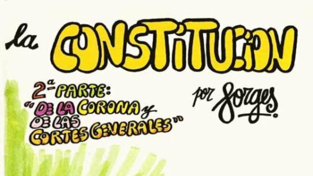 La 'Consti' de Forges ilustra hoy los décimos de lotería de los 40 de la Constitución