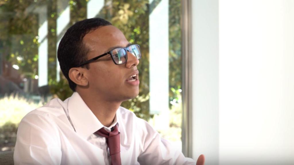 Enner Martínez, representante salvadoreño del programa Jóvenes Líderes Iberoamericanos.