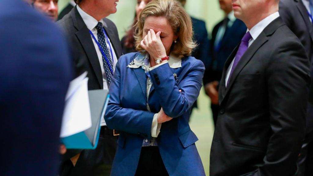 Nadia Calviño, ministra en funciones de Economía y Empresa y negociadora de este impuesto en Bruselas y la OCDE.