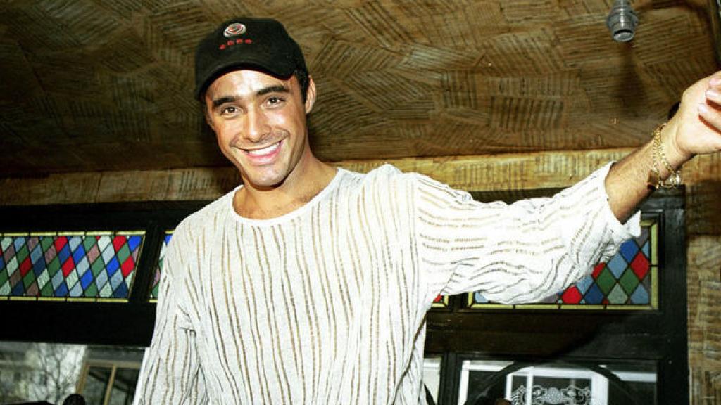 El cubano en una imagen antigua.