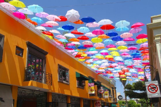 Imagen del centro histórico de Tlaquepaque