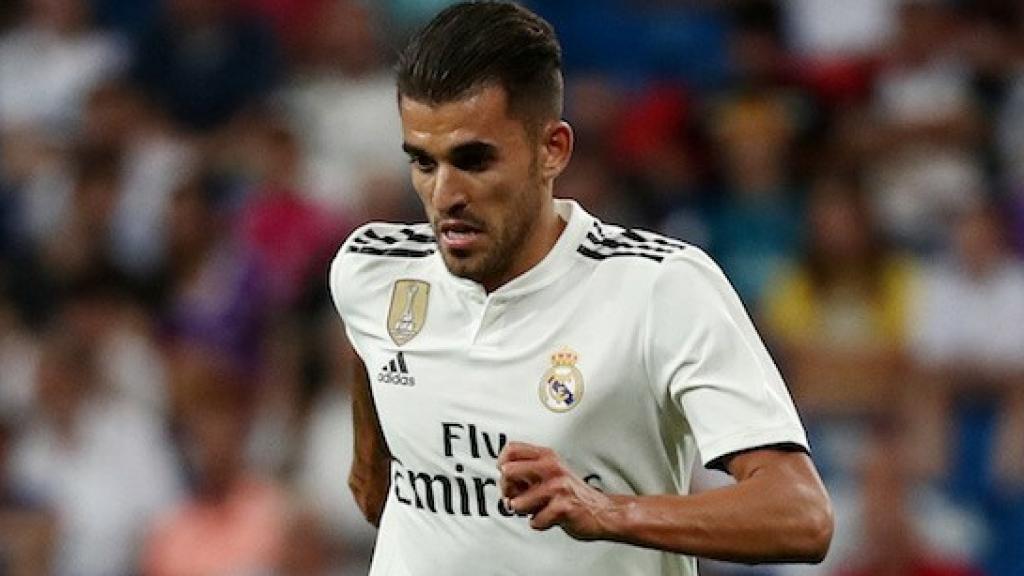 Ceballos, con el Real Madrid