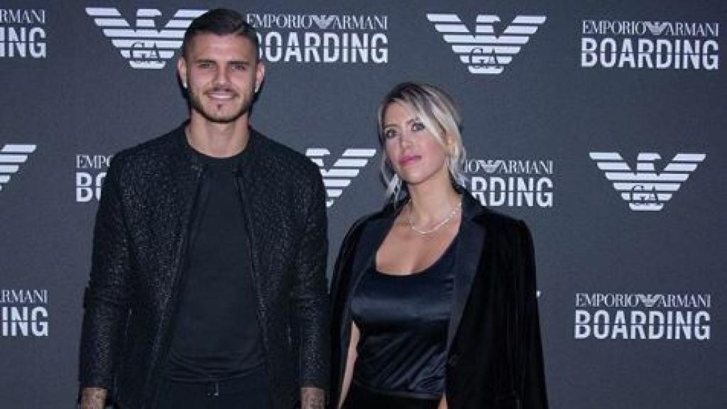 Wanda Nara junto a Mauro Icardi. Foto: Istagram (@wanda_icardi)