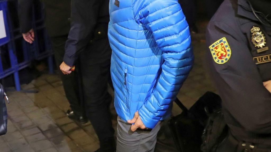 Gago en la llegada a Madrid