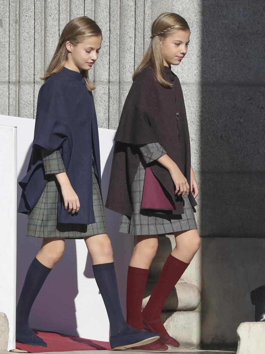 Leonor y Sofía.