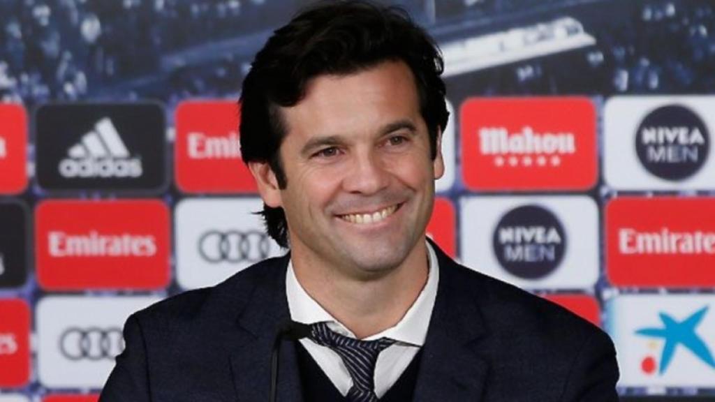 Santiago Solari, en rueda de prensa