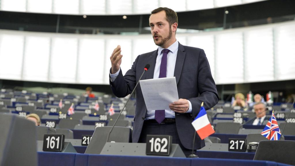 El copresidente de Europa de las Naciones y las Libertades, Nicolas Bay