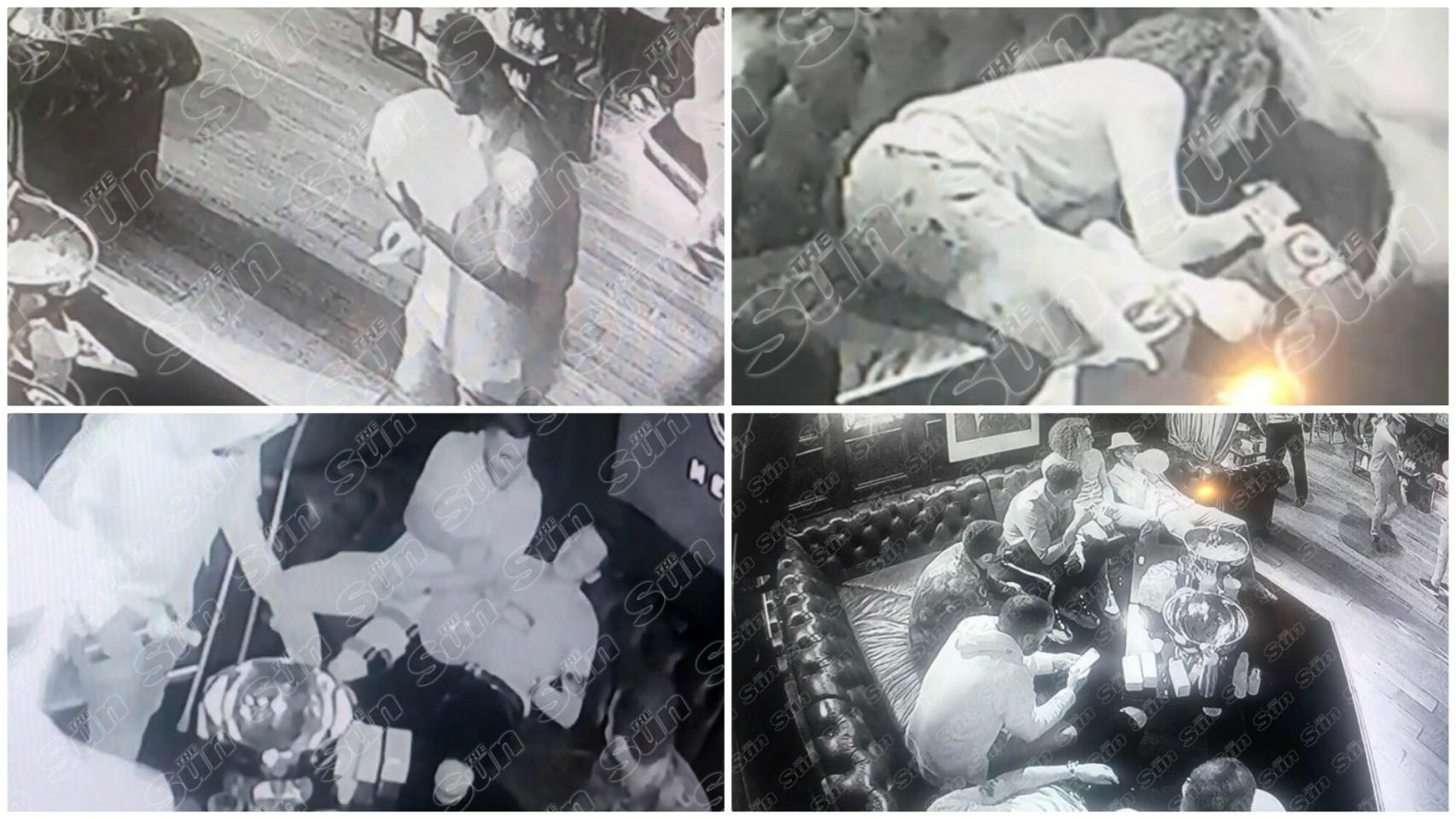 Las impactantes imágenes de la fiesta en la que los jugadores del Arsenal consumen 'hippy crack'