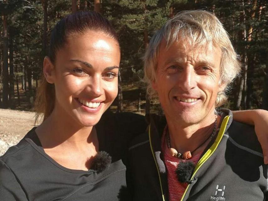 Lara Álvarez y Jesús Calleja en una imagen de redes sociales.