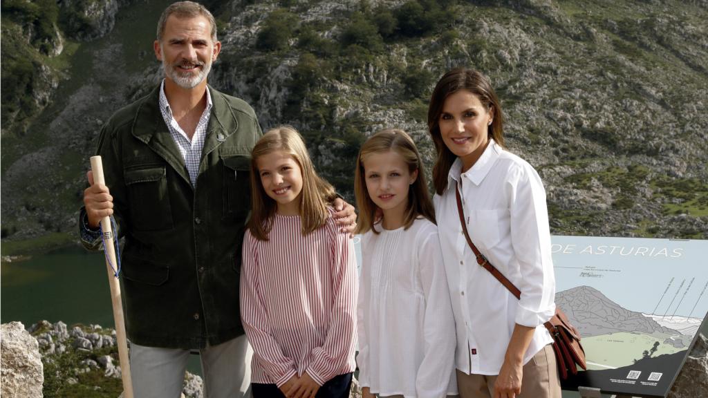 La Familia Real en su 'christmas' navideño.
