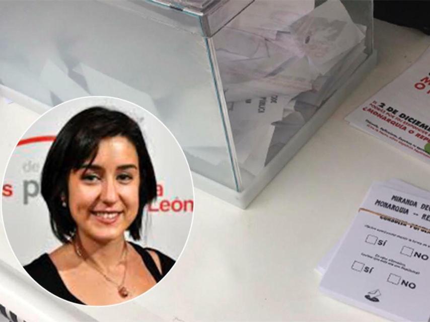 La alcaldesa de Miranda de Ebro, Aitana Hernando