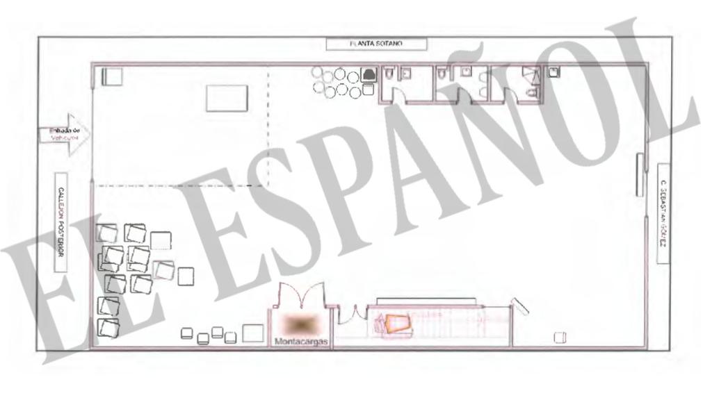 Mapa de la zona donde fue encontrado el cuerpo.