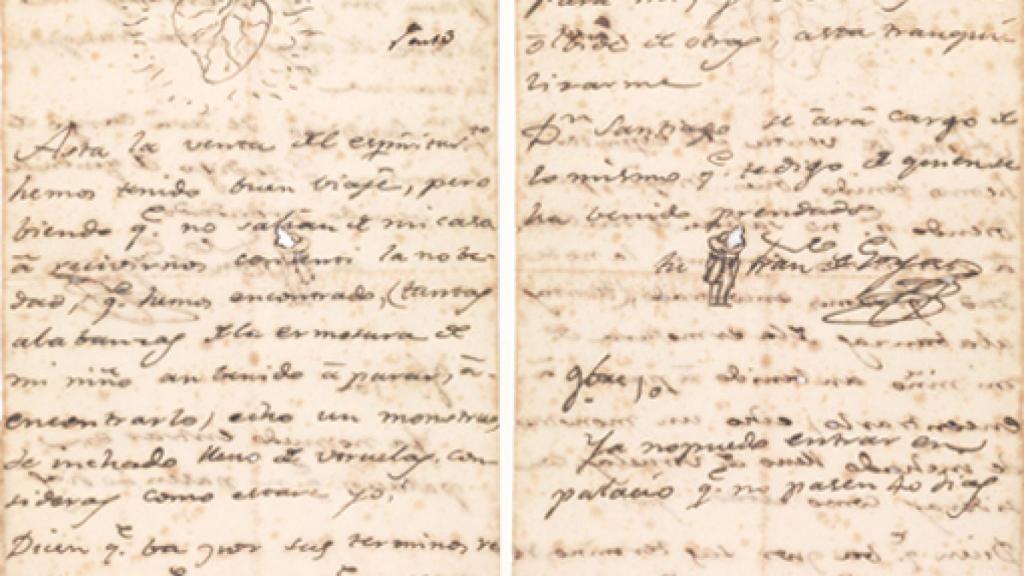 Image: La última carta (conocida) de Goya a Martín Zapater