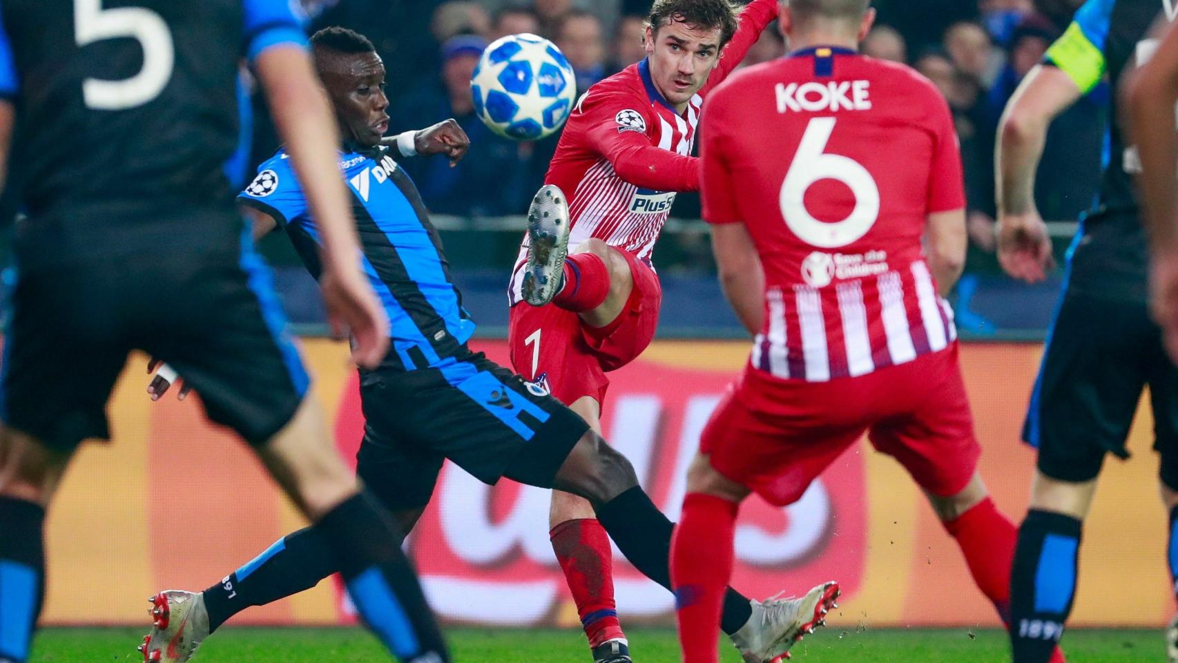 Club Brujas KV vs Atlático de Madrid