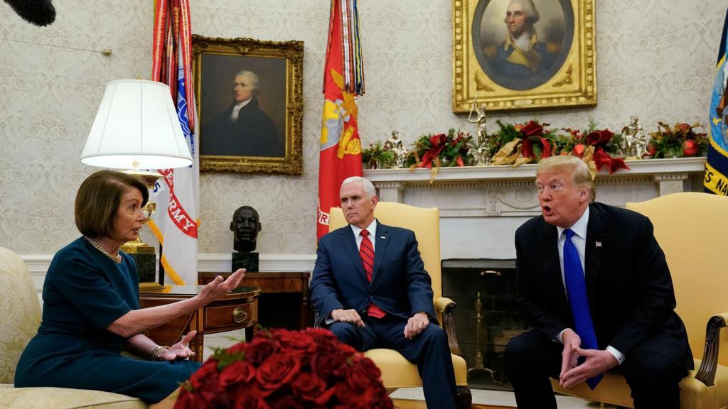 Schumer y Pelosi con Trump este martes en el Despacho Oval