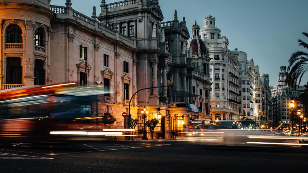 Una amplia red de sensores controla el tráfico en la ciudad de Valencia.