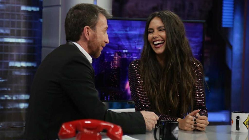 Cristina Pedroche junto a Pablo Motos.