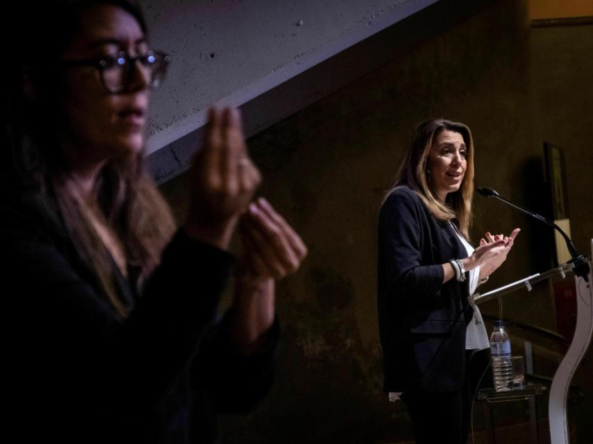 Susana Díaz, en un acto público celebrado este jueves.