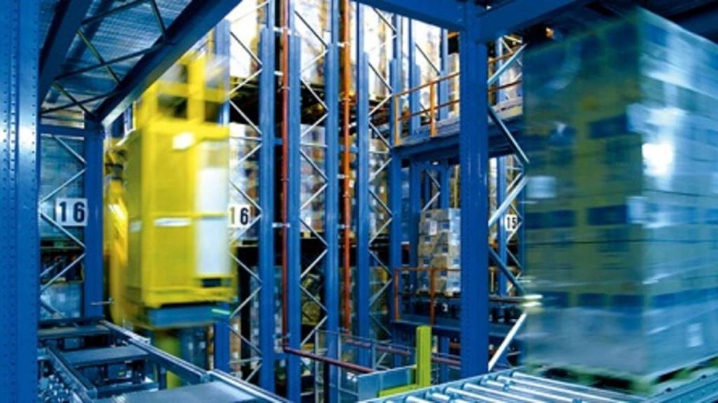 Un almacén de Logista.