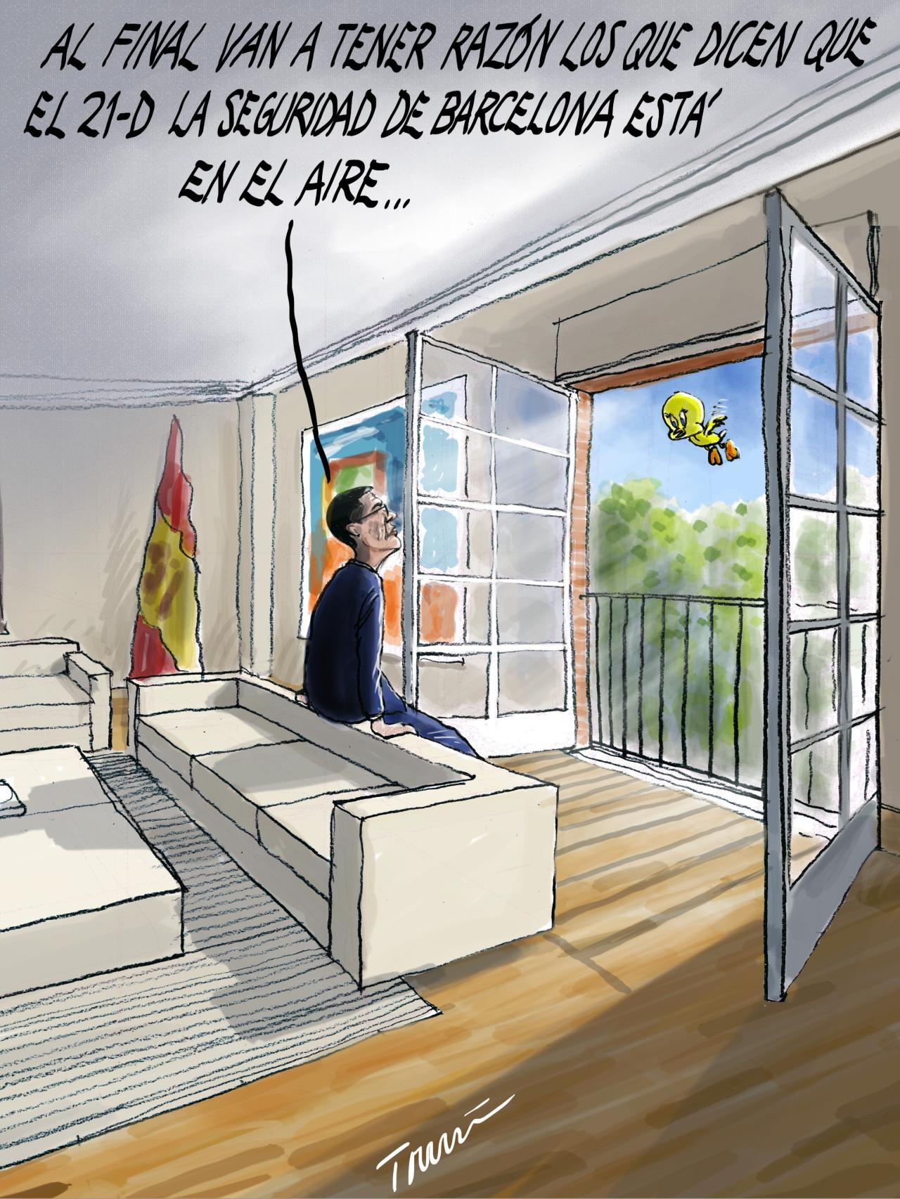 La seguridad, en el aire