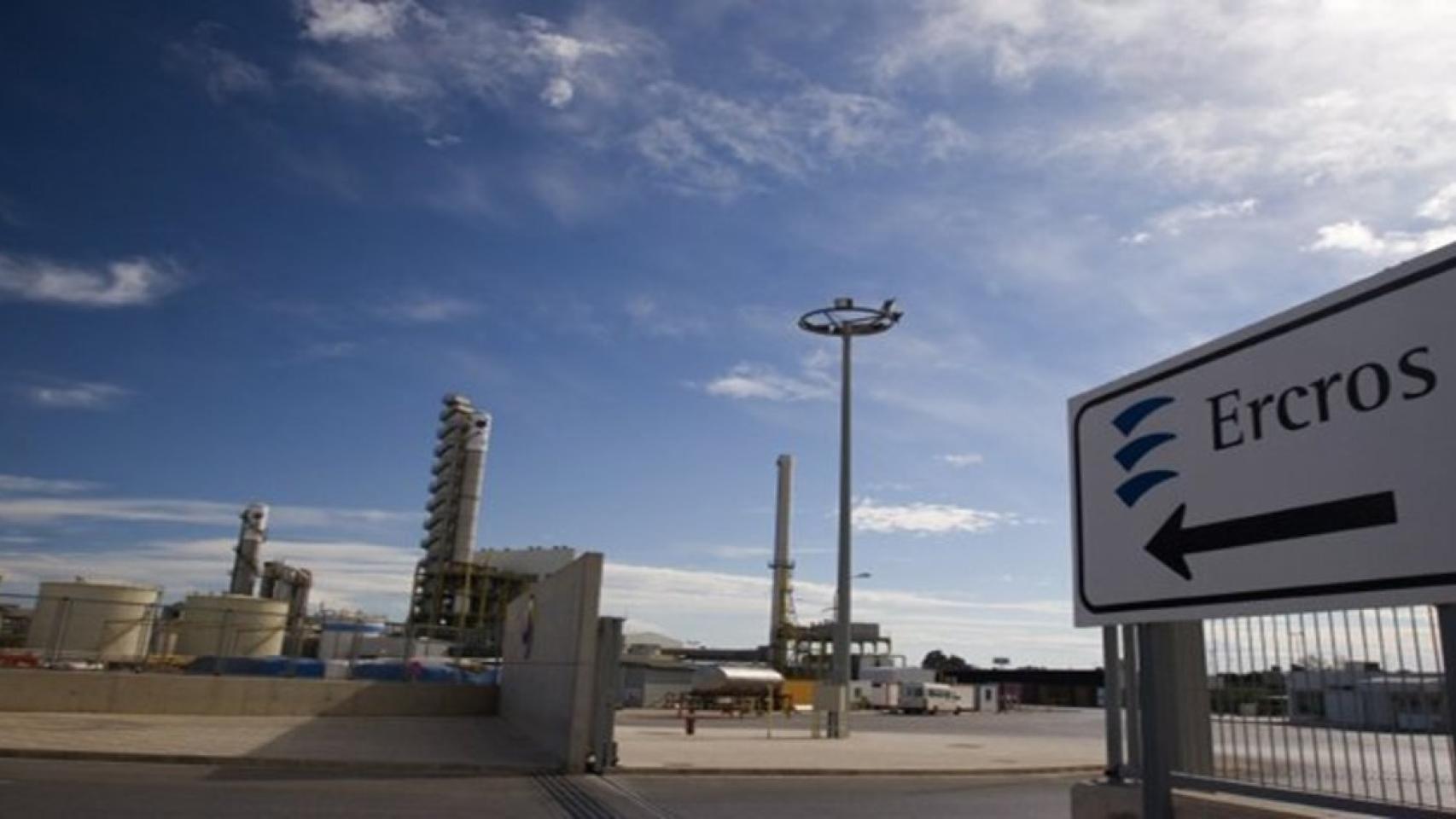 Instalaciones de Ercros.