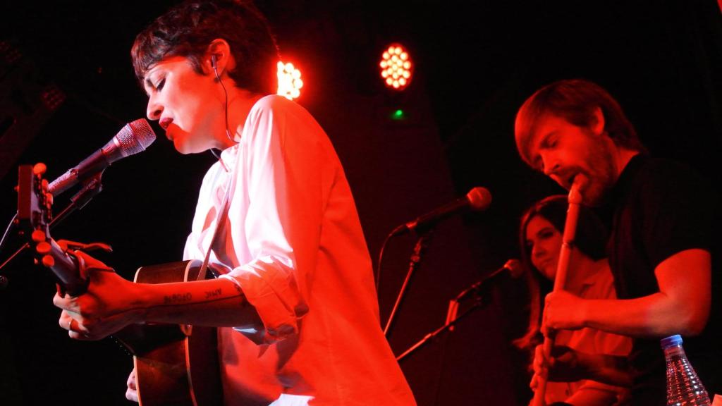 Budiño junto a Vega, en la sala El Sol, de Madrid.