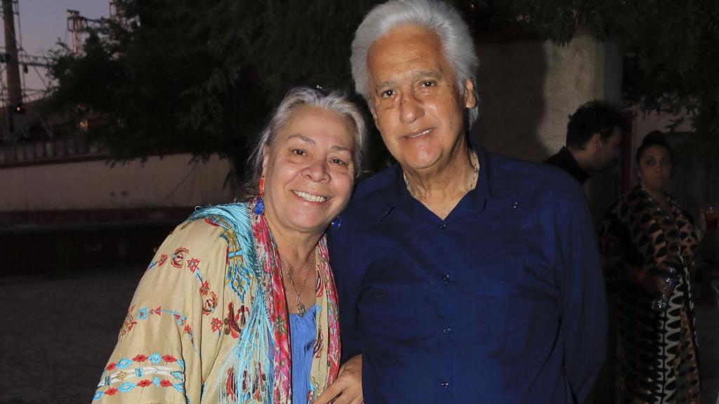 Carmen Gahona y Chiquetete, este pasado mes de junio.