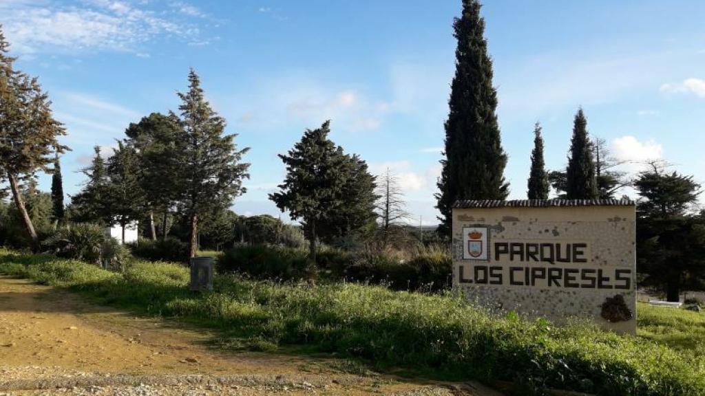 Parque de Los Cipreses en el que atacó a una joven de El Campillo durante un permiso penitenciario