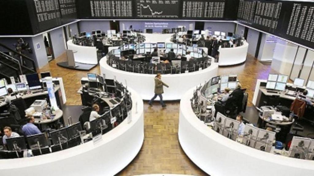 Imagen de archivo de la Bolsa de Fráncfort.