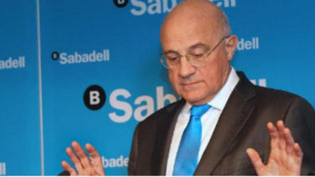 Josep Oliu, presidente del Banco Sabadell.