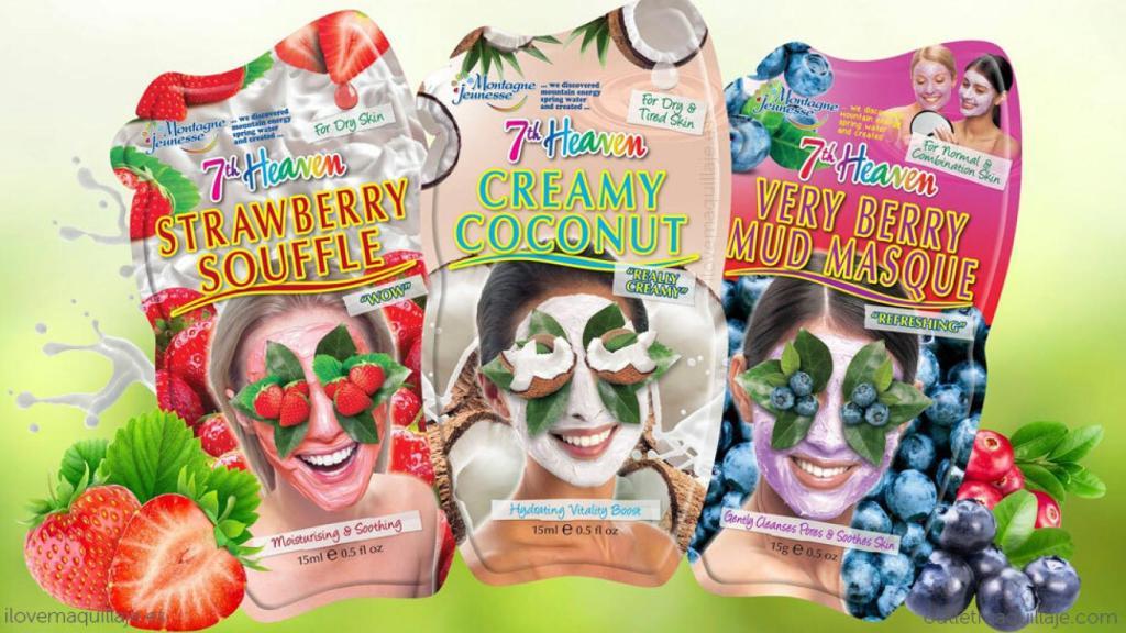 Mascarillas 7th Heaven, en una imagen promocional.