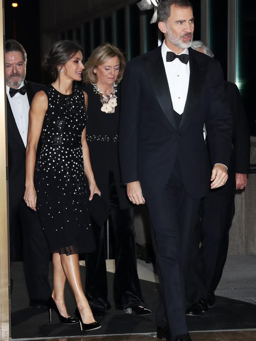 Los reyes en los premios Mariano de Cavia, Mingote y Luca de Tena.