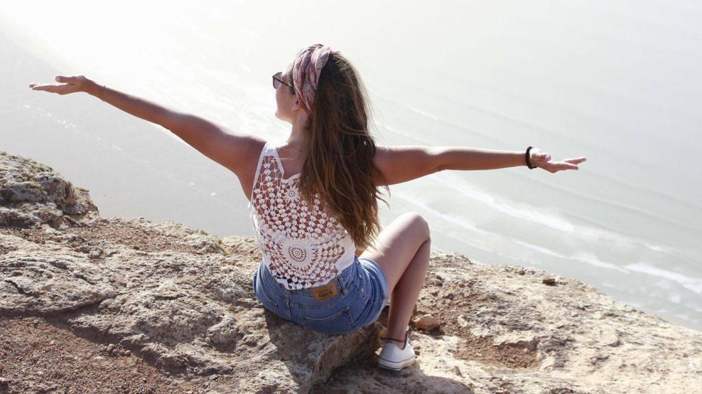 Laura Luelmo en una imagen en la playa