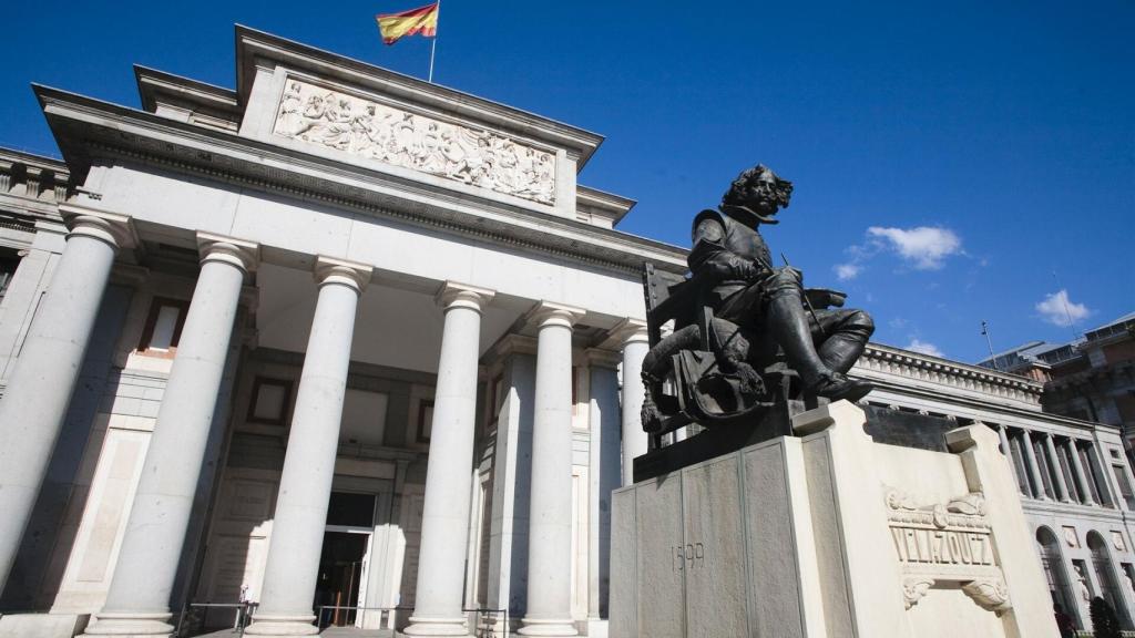 Fachada Velázquez del Museo del Prado