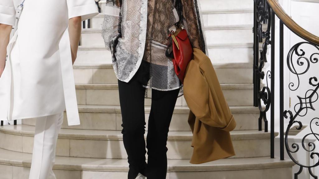 Una modelo de la firma.