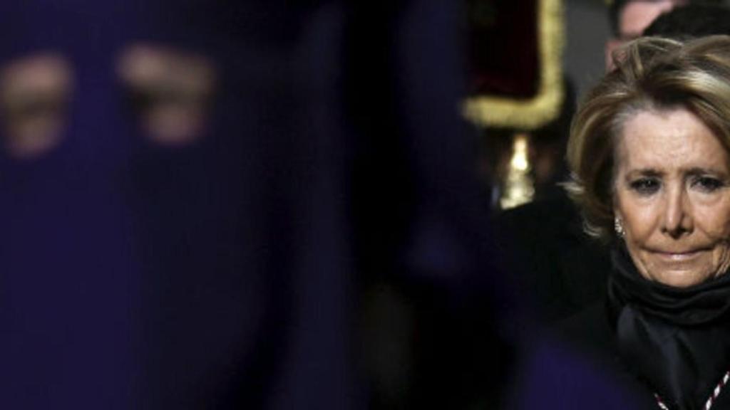 Esperanza Aguirre dimite tras sentirse engañada y traicionada por González