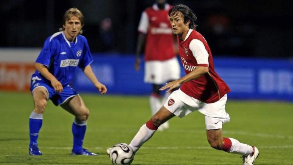 Modric en el Dinamo de Zagreb.