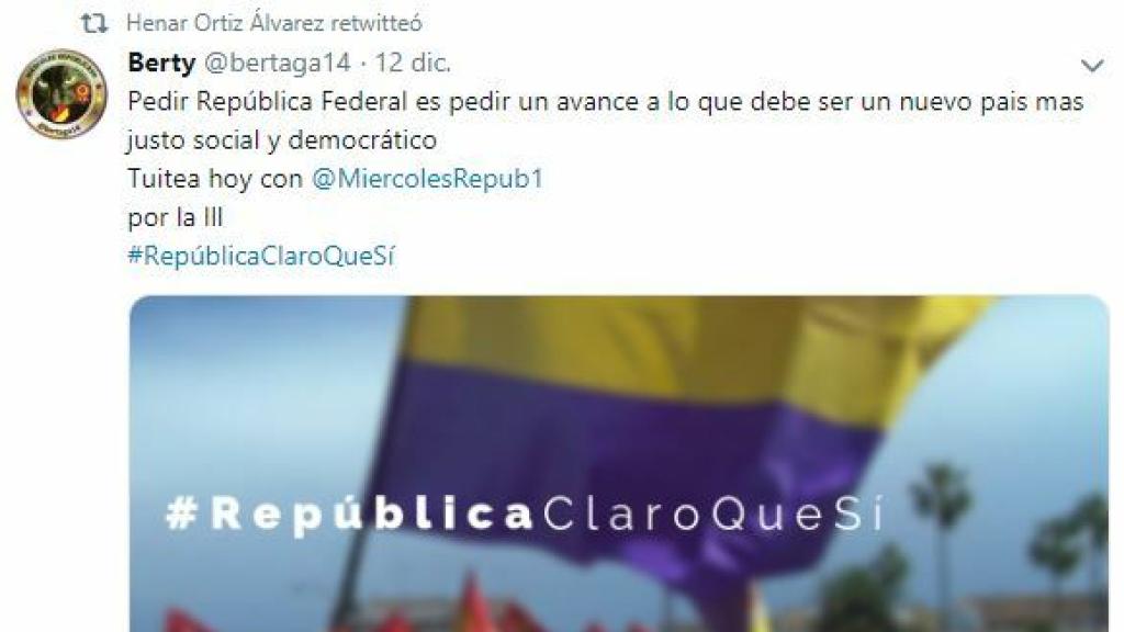 Captura tuit de Henar.